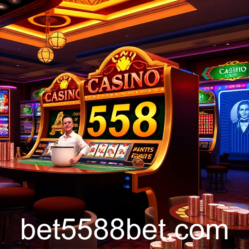 Explorando os Jogos de Cassino no 5588bet: Entretenimento e Chance em um Só Lugar